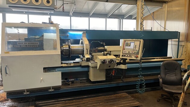 CNC Hrotový soustruh SUA 80/3500 NUMERIC